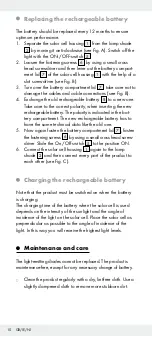 Предварительный просмотр 10 страницы LIVARNO LUX 292066 Operation And Safety Notes