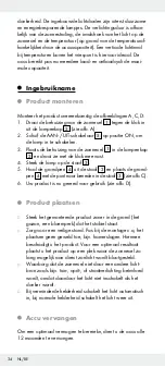 Предварительный просмотр 34 страницы LIVARNO LUX 292066 Operation And Safety Notes