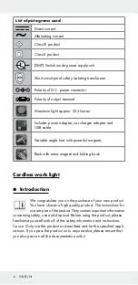 Предварительный просмотр 6 страницы LIVARNO LUX 292093 Operation And Safety Notes