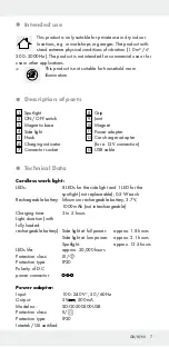 Предварительный просмотр 7 страницы LIVARNO LUX 292093 Operation And Safety Notes