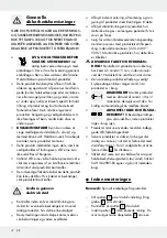 Предварительный просмотр 11 страницы LIVARNO LUX 293137 Operation And Safety Notes