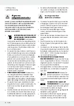 Предварительный просмотр 21 страницы LIVARNO LUX 293137 Operation And Safety Notes