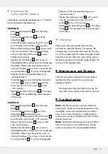 Preview for 17 page of LIVARNO LUX 295693 Assembly, Operating And Safety Instructions