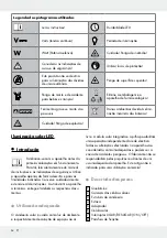 Preview for 54 page of LIVARNO LUX 295693 Assembly, Operating And Safety Instructions