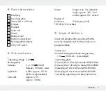 Preview for 7 page of LIVARNO LUX 295794 Assembly, Operating And Safety Instructions