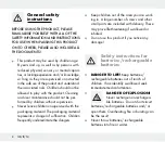 Preview for 8 page of LIVARNO LUX 295794 Assembly, Operating And Safety Instructions