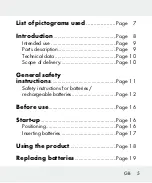 Preview for 5 page of LIVARNO LUX 298486 Operation And Safety Notes