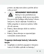 Preview for 53 page of LIVARNO LUX 298486 Operation And Safety Notes