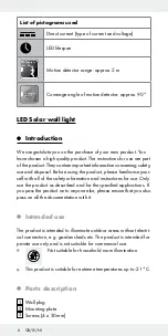 Preview for 6 page of LIVARNO LUX 298692 Assembly, Operating And Safety Instructions