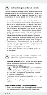 Preview for 28 page of LIVARNO LUX 298692 Assembly, Operating And Safety Instructions