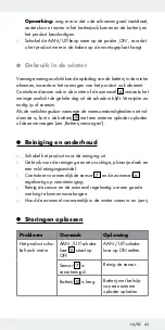 Preview for 43 page of LIVARNO LUX 298692 Assembly, Operating And Safety Instructions