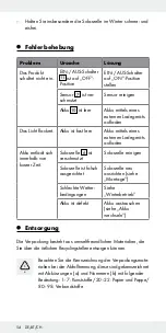 Preview for 54 page of LIVARNO LUX 298692 Assembly, Operating And Safety Instructions