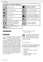 Предварительный просмотр 6 страницы LIVARNO LUX 298812 Operation And Safety Notes