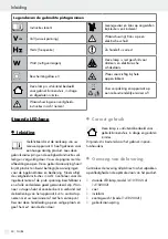 Предварительный просмотр 24 страницы LIVARNO LUX 298812 Operation And Safety Notes