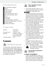 Предварительный просмотр 43 страницы LIVARNO LUX 298812 Operation And Safety Notes