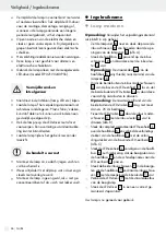 Preview for 25 page of LIVARNO LUX 3000.063.080 Assembly, Operating And Safety Instructions