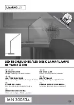 Preview for 1 page of LIVARNO LUX 300534 Assembly, Operating And Safety Instructions