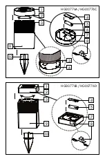 Предварительный просмотр 3 страницы LIVARNO LUX 300535 Assembly, Operating And Safety Instructions