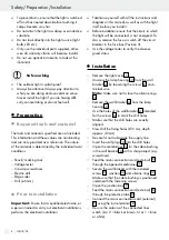 Preview for 8 page of LIVARNO LUX 302835 Assembly, Operating And Safety Instructions