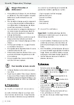 Preview for 20 page of LIVARNO LUX 302835 Assembly, Operating And Safety Instructions