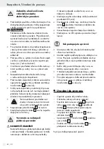 Preview for 40 page of LIVARNO LUX 306311 Operation And Safety Notes