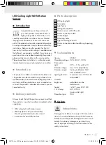 Preview for 7 page of LIVARNO LUX 306755 Assembly, Operating And Safety Instructions