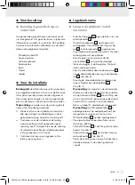 Preview for 33 page of LIVARNO LUX 306755 Assembly, Operating And Safety Instructions