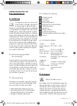 Preview for 39 page of LIVARNO LUX 306755 Assembly, Operating And Safety Instructions