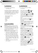 Preview for 41 page of LIVARNO LUX 306755 Assembly, Operating And Safety Instructions