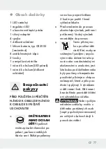 Preview for 77 page of LIVARNO LUX 306794 Operation And Safety Notes