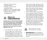 Предварительный просмотр 8 страницы LIVARNO LUX 311196 Assembly, Operating And Safety Instructions