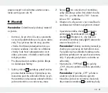 Предварительный просмотр 81 страницы LIVARNO LUX 311196 Assembly, Operating And Safety Instructions