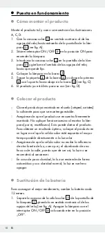 Предварительный просмотр 10 страницы LIVARNO LUX 311798 Operation And Safety Notes