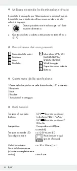 Предварительный просмотр 16 страницы LIVARNO LUX 311798 Operation And Safety Notes