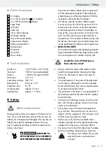 Preview for 15 page of LIVARNO LUX 313060 Operation And Safety Notes