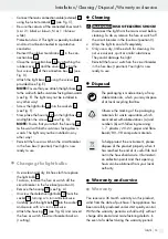 Preview for 15 page of LIVARNO LUX 313271 1904 Assembly, Operating And Safety Instructions