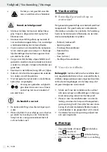 Preview for 26 page of LIVARNO LUX 313271 1904 Assembly, Operating And Safety Instructions