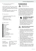 Preview for 31 page of LIVARNO LUX 313271 1904 Assembly, Operating And Safety Instructions