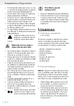 Preview for 32 page of LIVARNO LUX 313271 1904 Assembly, Operating And Safety Instructions