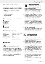 Предварительный просмотр 25 страницы LIVARNO LUX 313354_1904 Operation And Safety Notes