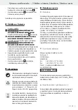 Предварительный просмотр 45 страницы LIVARNO LUX 313354_1904 Operation And Safety Notes