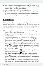 Предварительный просмотр 28 страницы LIVARNO LUX 319420 1901 Assembly, Operating And Safety Instructions