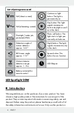 Preview for 6 page of LIVARNO LUX 319420_1901 Assembly, Operating And Safety Instructions