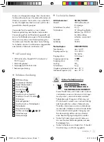 Preview for 8 page of LIVARNO LUX 322287 Operation And Safety Notes