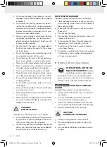 Preview for 19 page of LIVARNO LUX 322287 Operation And Safety Notes