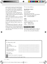 Предварительный просмотр 33 страницы LIVARNO LUX 332974 1907 Assembly, Operating And Safety Instructions