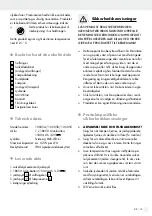 Preview for 15 page of LIVARNO LUX 351874 2007 Operation And Safety Notes