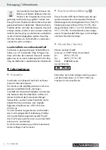 Preview for 10 page of LIVARNO LUX 39584 Operation And Safety Notes