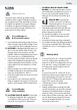 Предварительный просмотр 7 страницы LIVARNO LUX 74184 Operation And Safety Notes