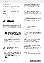 Preview for 6 page of LIVARNO LUX 7424-018L Operation And Safety Notes